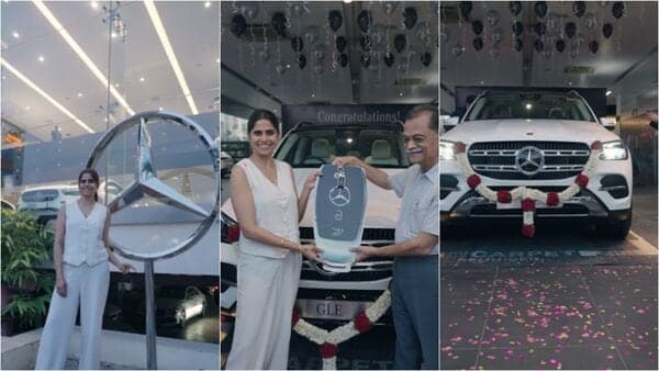Actor Sai Tamhankar buys new Mercedes-Benz GLE luxury SUV worth  <span class='webrupee'>₹</span>1 crore